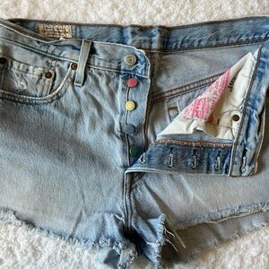 Levi’s 501 denim shorts